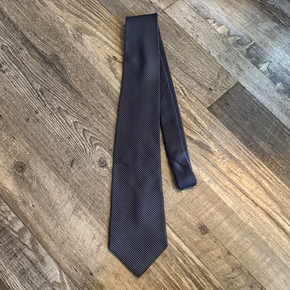 Jones New York Navy Textured Tie - Picture 1 of 3